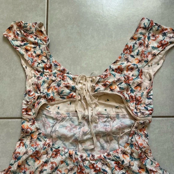 Free People Ponderosa Open Back Mini Dress - Picture 4 of 10